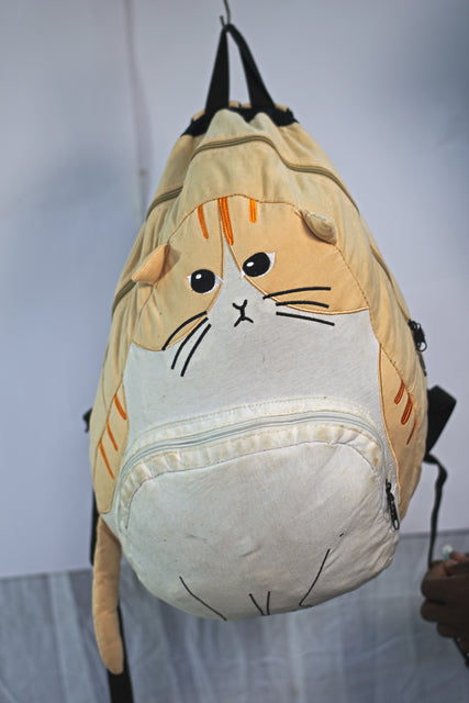 Cat Monkey Bag Unisex Men's Women's Boys Girls Mtumba School Bag