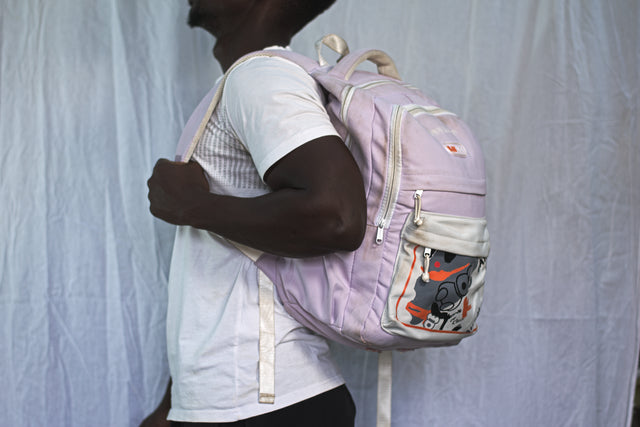 BAILIQI Backpack Purple Girls Ladies Women's Mtumba School Bag