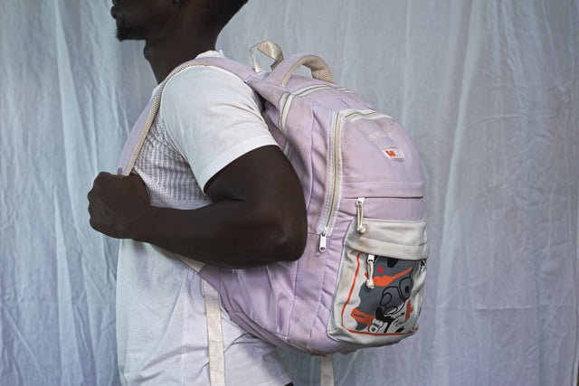 BAILIQI Backpack Purple Girls Ladies Women's Mtumba School Bag