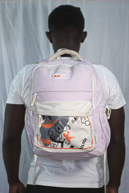 BAILIQI Backpack Purple Girls Ladies Women's Mtumba School Bag