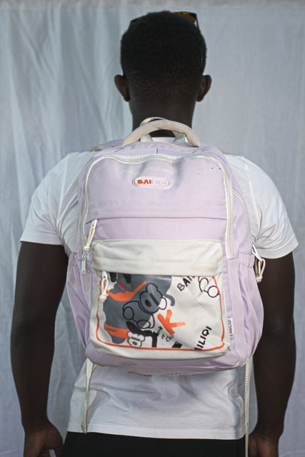 BAILIQI Backpack Purple Girls Ladies Women's Mtumba School Bag