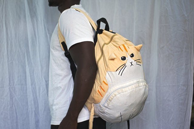 Cat Monkey Bag Unisex Men's Women's Boys Girls Mtumba School Bag