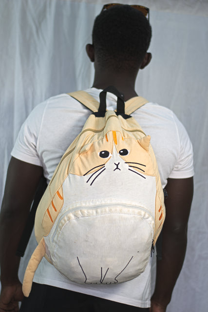 Cat Monkey Bag Unisex Men's Women's Boys Girls Mtumba School Bag