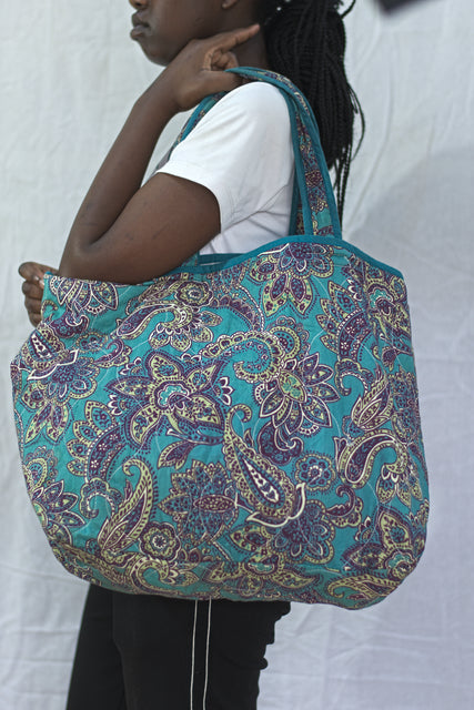 Green Girls Ladies Women's Tote Bag Handbag Mtumba Handbag