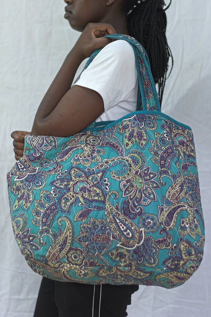 Green Girls Ladies Women's Tote Bag Handbag Mtumba Handbag