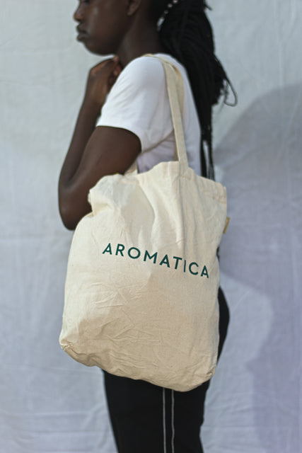 White Canvas Shoulder Shopping Girls Ladies Women's Tote Bag Mtumba Handbag