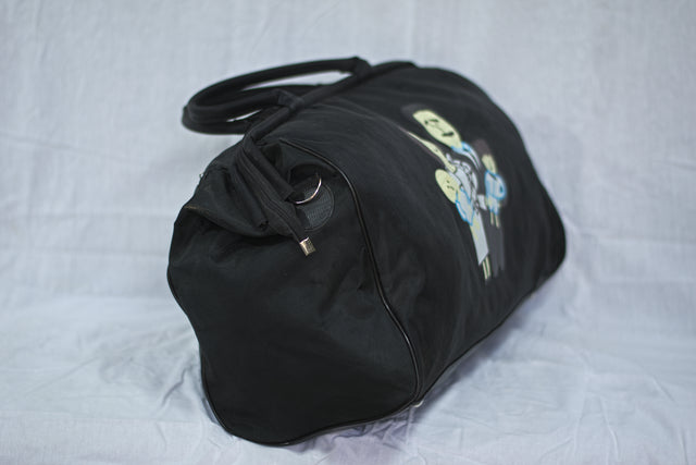 Black Unisex Men's Women's Duffel Travel Carry-On Gym Mtumba Travelling Bag