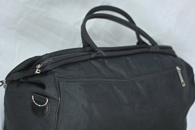Black Unisex Men's Women's Duffel Travel Carry-On Gym Mtumba Travelling Bag
