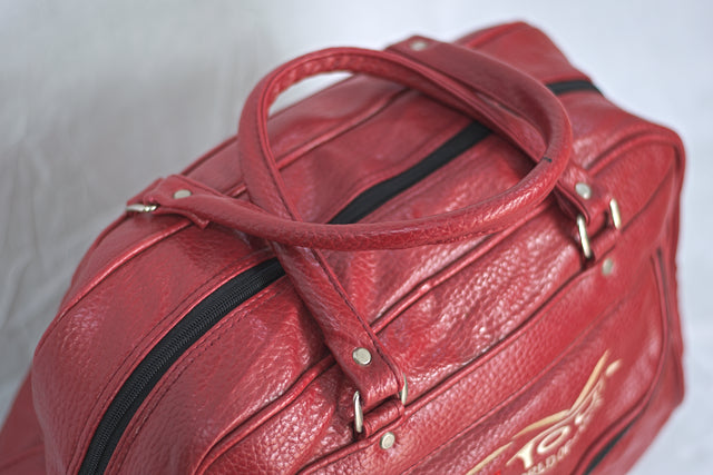 Red Unisex Men's Women's Duffel Travel Carry-On Gym Mtumba Travelling Bag