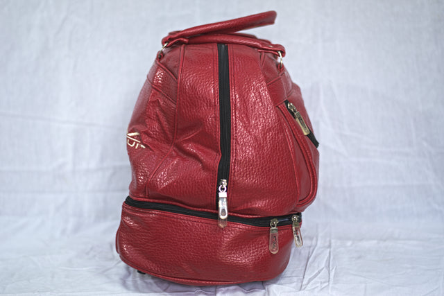 Red Unisex Men's Women's Duffel Travel Carry-On Gym Mtumba Travelling Bag