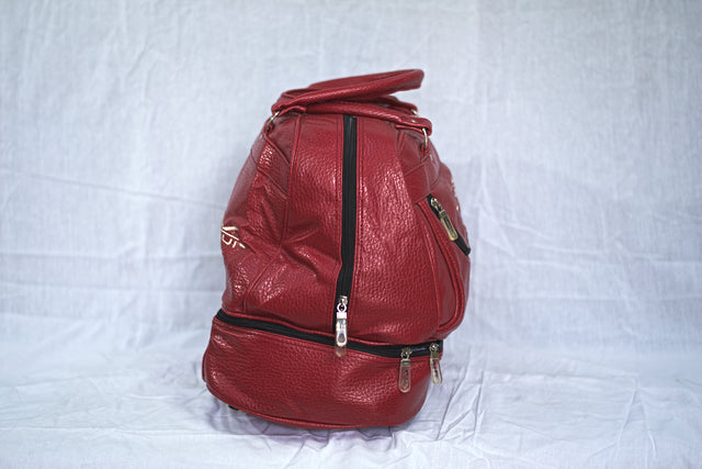 Red Unisex Men's Women's Duffel Travel Carry-On Gym Mtumba Travelling Bag