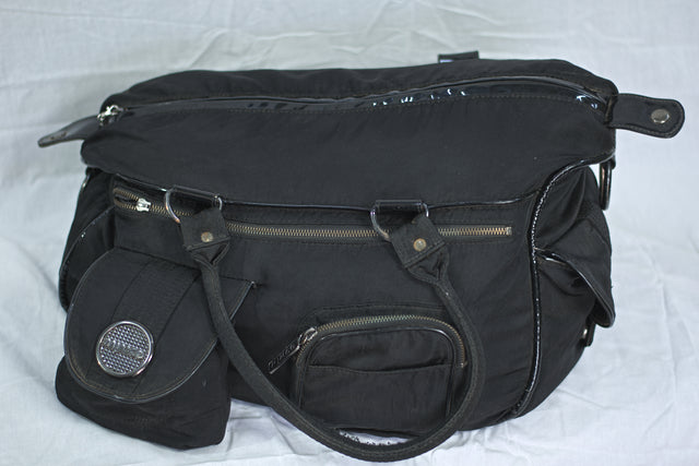 Black Unisex Men's Women's Duffel Travel Carry-On Gym Mtumba Travelling Bag