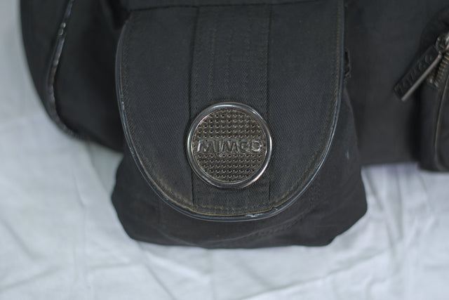 Black Unisex Men's Women's Duffel Travel Carry-On Gym Mtumba Travelling Bag