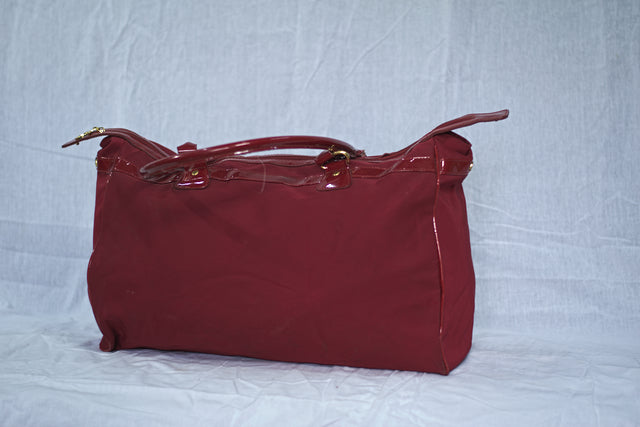 Red Unisex Men's Women's Duffel Travel Carry-On Gym Mtumba Travelling Bag