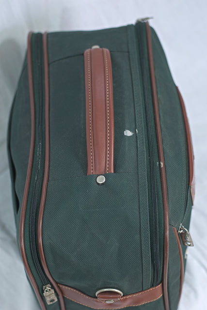 Dark Green Unisex Men's Women's Duffel Travel Carry-On Gym Mtumba Travelling Bag