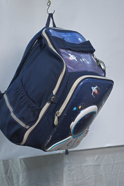 Dark Blue Backpack Unisex Men's Women's Boys Girls Mtumba School Bag