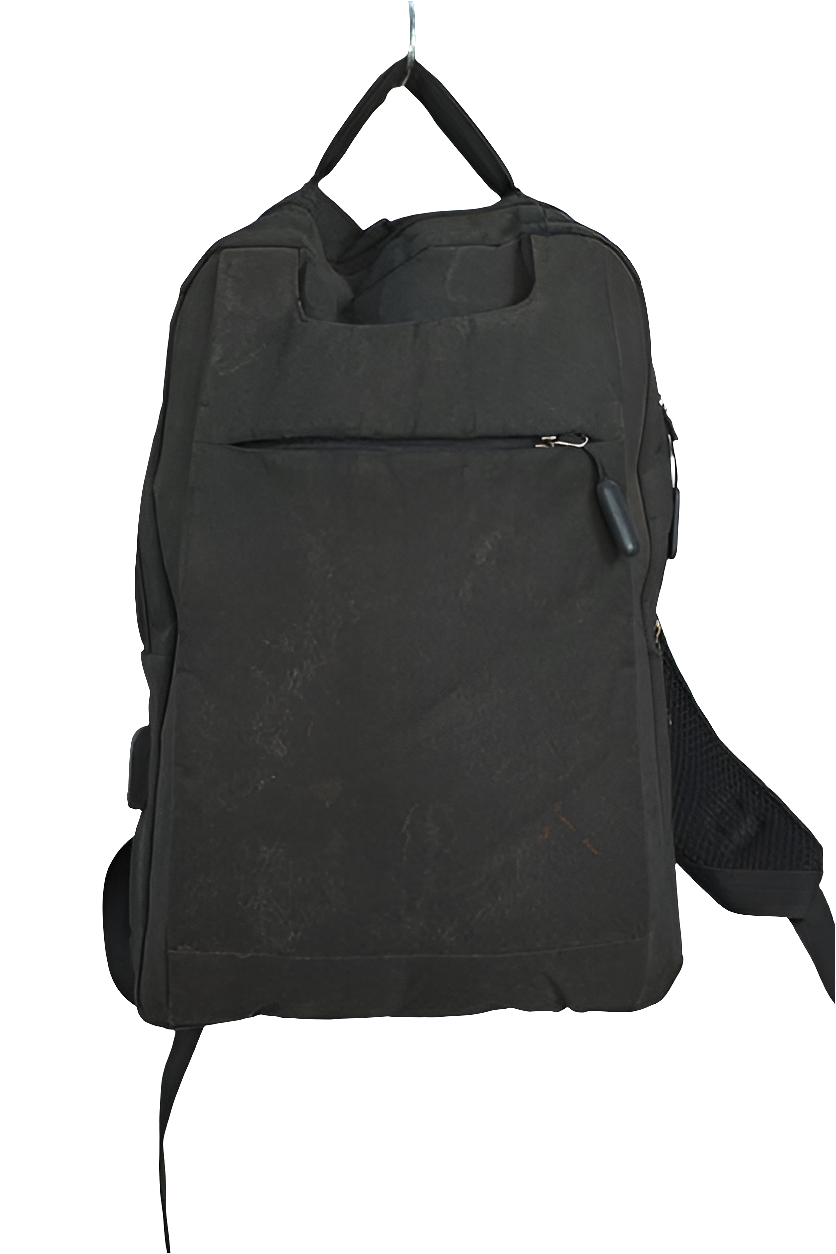Black Backpack Unisex Men's Women's Boys Girls Mtumba School Bag