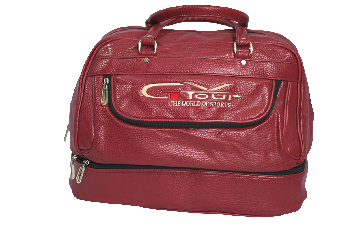 Red Unisex Men's Women's Duffel Travel Carry-On Gym Mtumba Travelling Bag