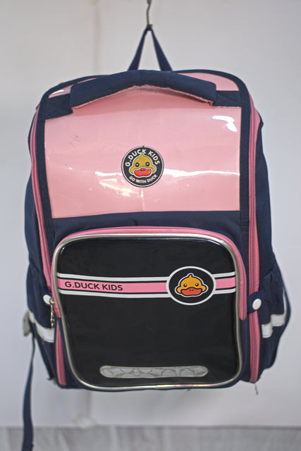Spacious G. Duck Kids Backpack Pink Navy Girls Blue Mtumba School Bag