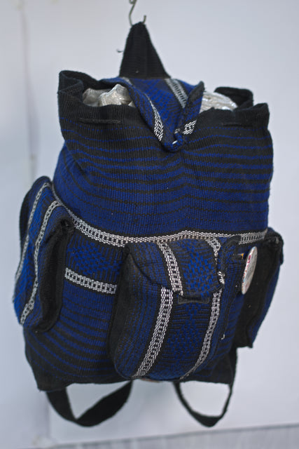 Blue Backpack Unisex Men's Women's Boys Girls Mtumba School Bag