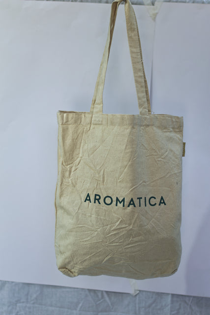 White Canvas Shoulder Shopping Girls Ladies Women's Tote Bag Mtumba Handbag