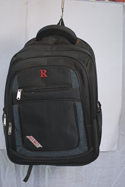 Black Backpack Unisex Men's Women's Boys Girls Mtumba School Bag