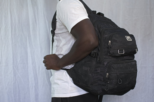 Large Black Backpack Unisex Men's Women's Boys Girls Mtumba School Bag