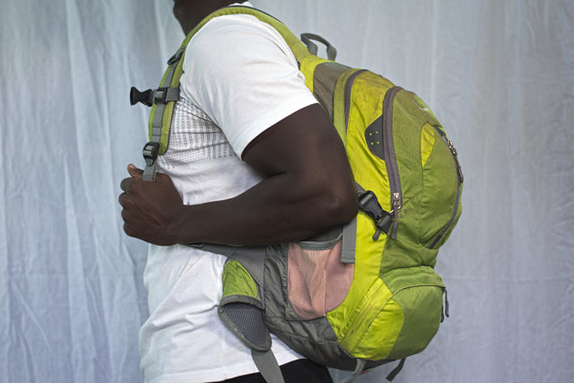 Green Sports Riding Backpack Unisex Men's Women's Boys Girls Mtumba School Bag Hiking Cycling Sports