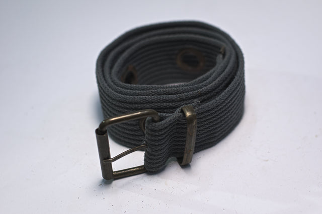Dark Blue Grommet Cotton Fabric Canvas Casual Heavy Duty for Men Mtumba Belt
