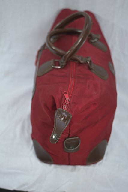 Maroon Red Unisex Men's Women's Duffel Travel Carry-On Gym Mtumba Travelling Bag