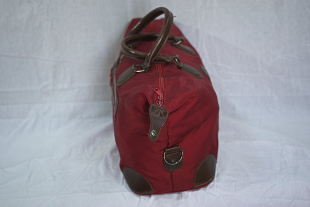 Maroon Red Unisex Men's Women's Duffel Travel Carry-On Gym Mtumba Travelling Bag