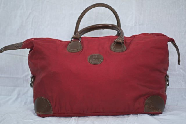 Maroon Red Unisex Men's Women's Duffel Travel Carry-On Gym Mtumba Travelling Bag