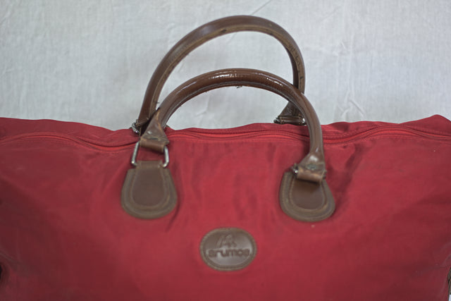 Maroon Red Unisex Men's Women's Duffel Travel Carry-On Gym Mtumba Travelling Bag