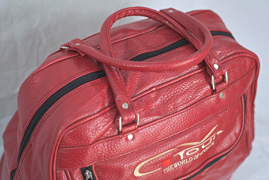 Red Unisex Men's Women's Duffel Travel Carry-On Gym Mtumba Travelling Bag