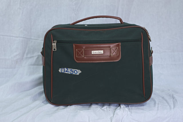 Dark Green Unisex Men's Women's Duffel Travel Carry-On Gym Mtumba Travelling Bag