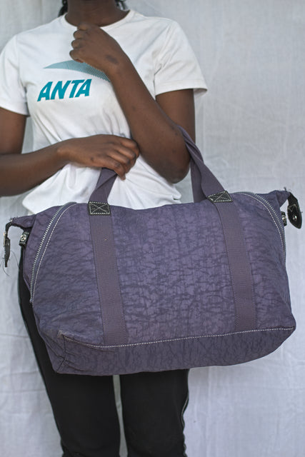 Purple Unisex Men's Women's Duffel Travel Carry-On Gym Mtumba Travelling Bag