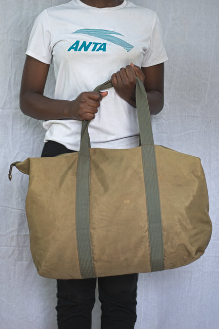 Olive Green Unisex Men's Women's Duffel Travel Carry-On Gym Mtumba Travelling Bag