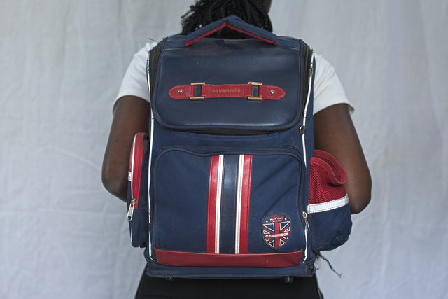 Cambridge Tree Dark Blue School Bag Unisex Men's Women's Boys Girls Mtumba School Bag