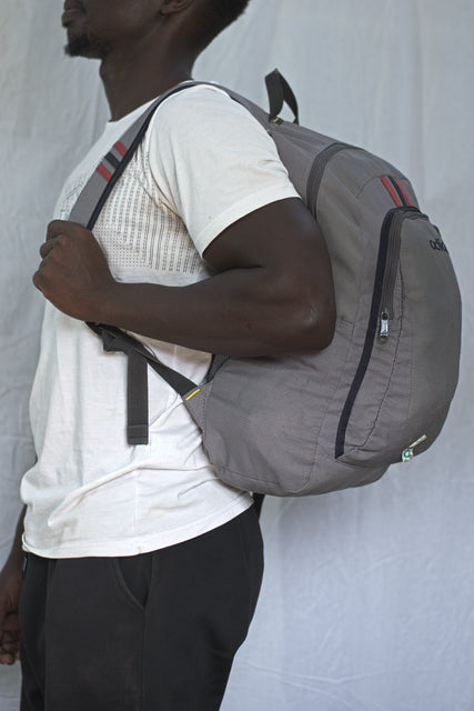 Grey Adidas Backpack Unisex Men's Women's Boys Girls Mtumba School Bag