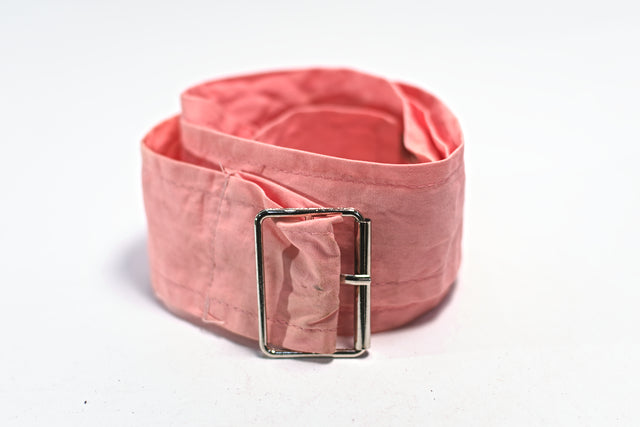 Pink Fabric for Women Wide Mtumba Dress Belt