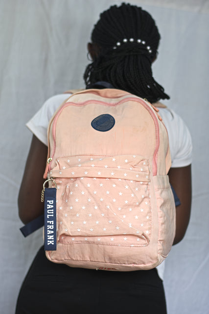Pink Paul Frank Backpack Women's Girls Mtumba School Bag