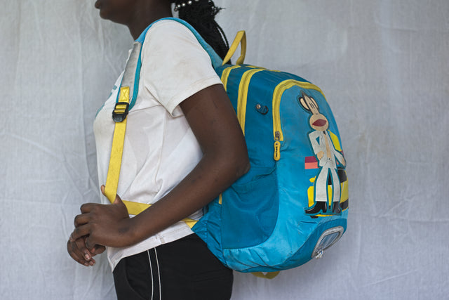 Julius the Monkey Blue Backpack Unisex Men's Women's Boys Girls Mtumba School Bag