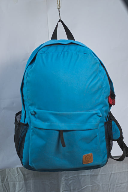 Blue Backpack Unisex Men's Women's Boys Girls Mtumba School Bag