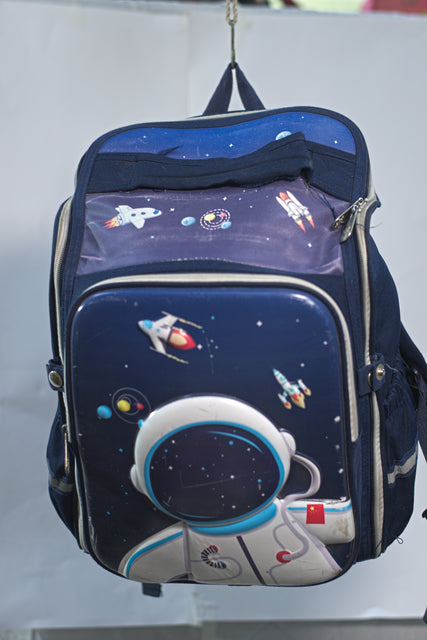 Dark Blue Backpack Unisex Men's Women's Boys Girls Mtumba School Bag