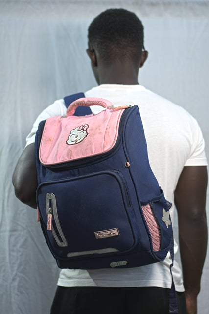 Purple Backpack Women's Girls Mtumba School Bag