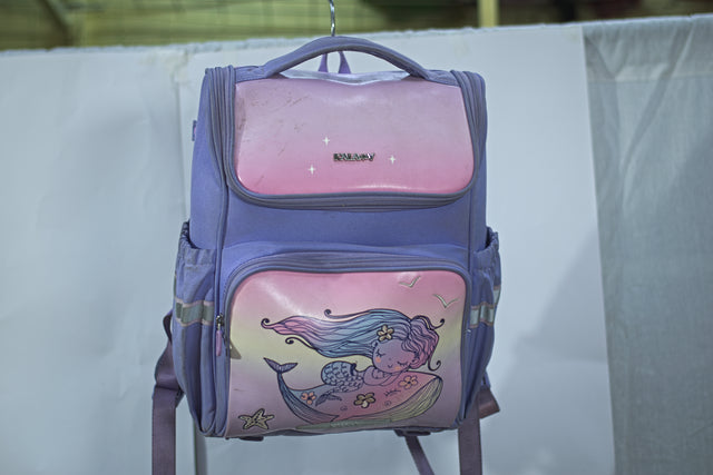 Purple Backpack Unisex Men's Women's Boys Girls Mtumba School Bag