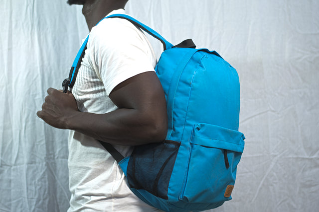 Blue Backpack Unisex Men's Women's Boys Girls Mtumba School Bag
