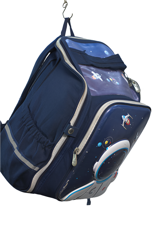 Dark Blue Backpack Unisex Men's Women's Boys Girls Mtumba School Bag