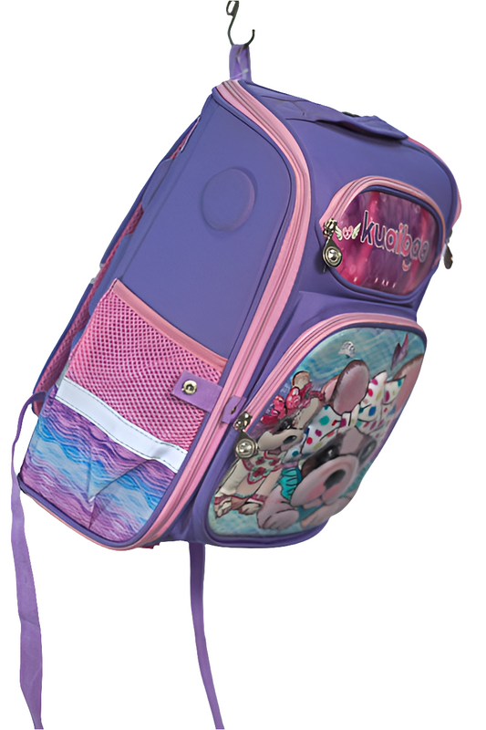 Purple Girl School Bag Unisex Women's Girls Mtumba School Bag