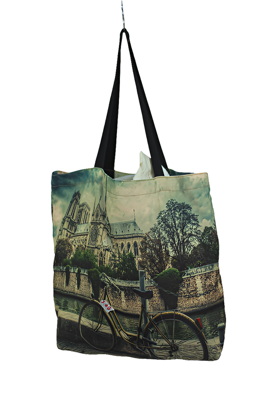 Green Canvas Shoulder Girls Ladies Women's Tote Bag Handbag Mtumba